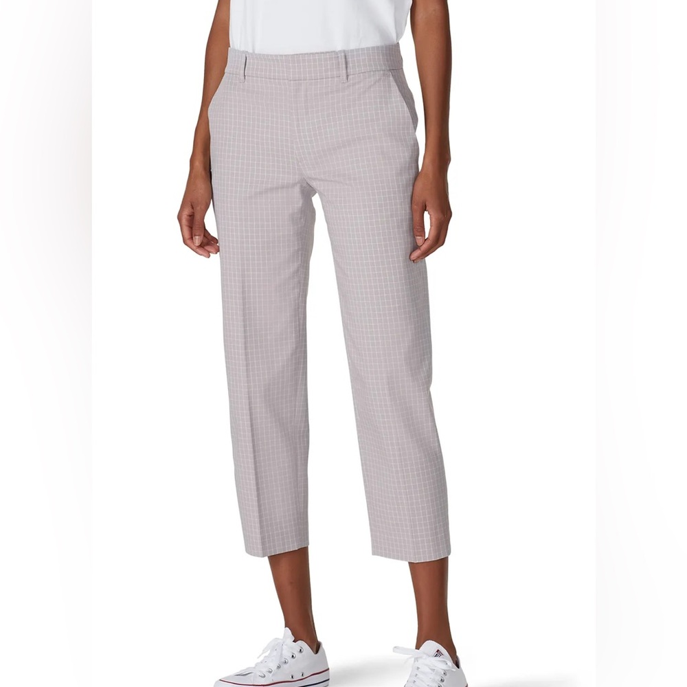 Club Monaco Women's Gray Checkered Pants